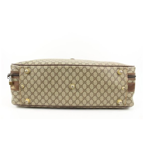 Gucci XL Supreme GG Web Suitcase Soft Trunk Luggage s210g66 - Picture 7 of 10